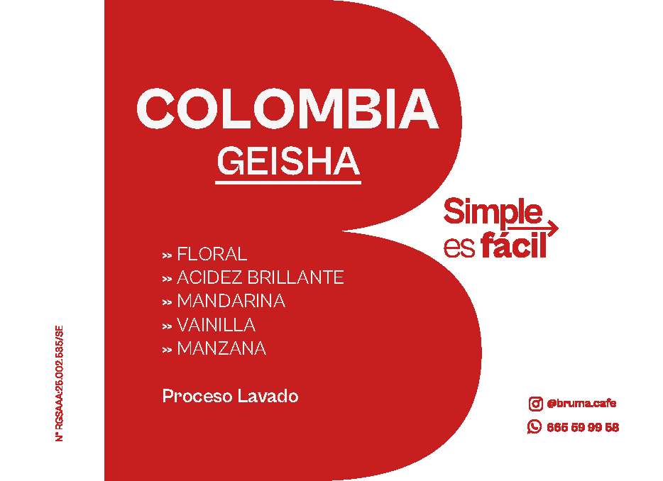 COLOMBIA GEISHA